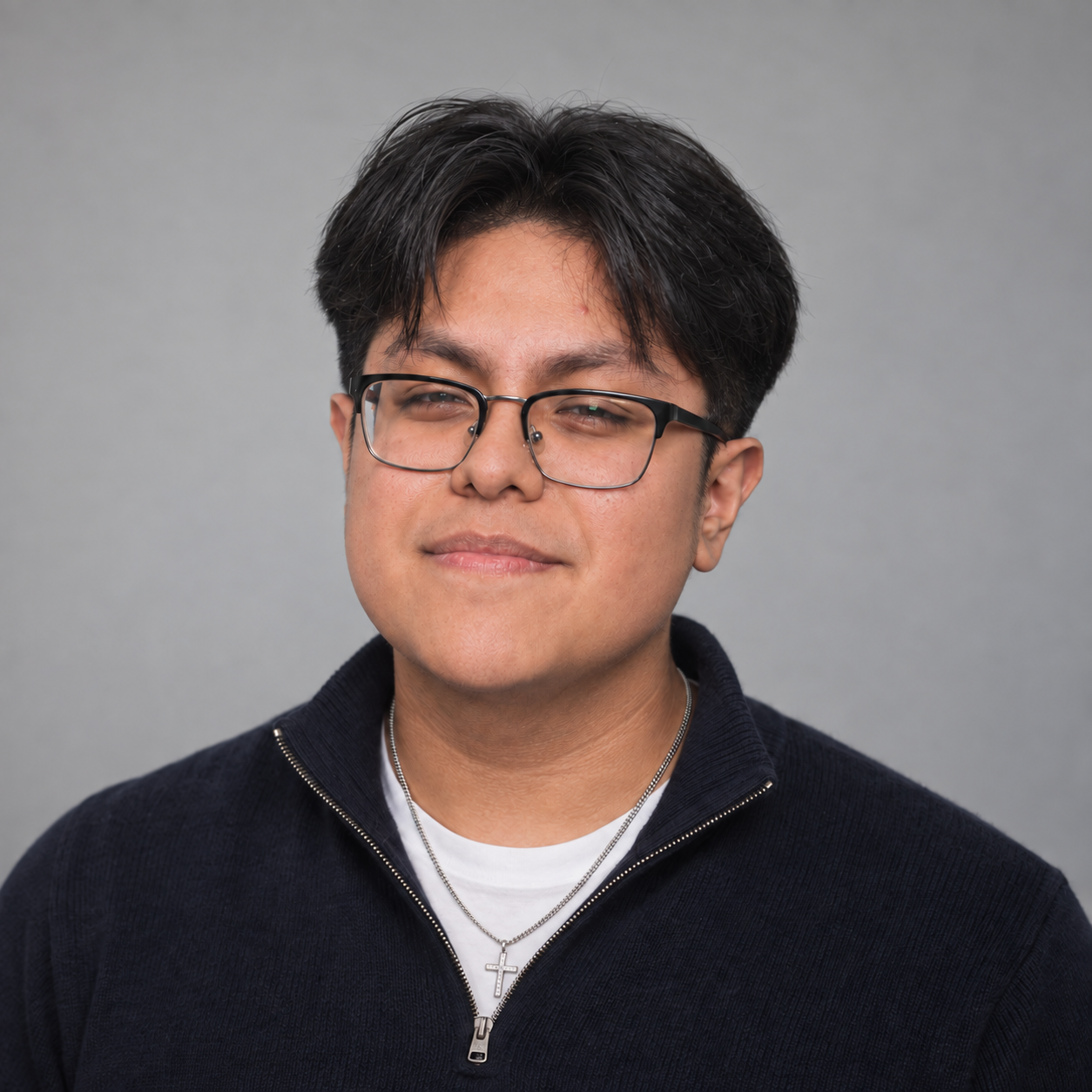 Headshot of Gerson, video editor